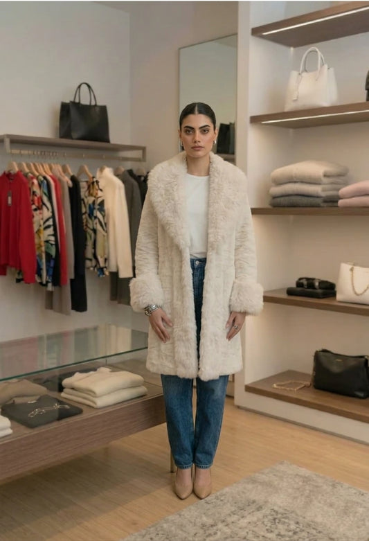 White Rabit Wool Coats
