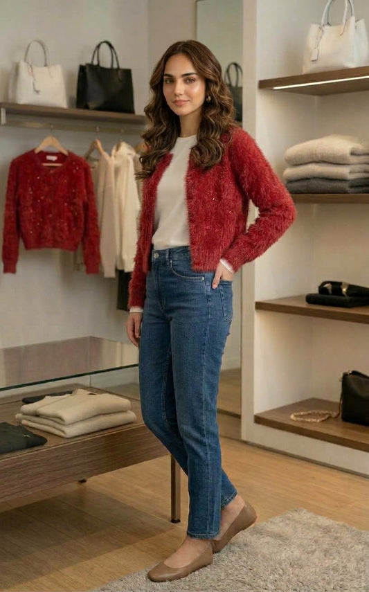Cherry Heart Cardigan