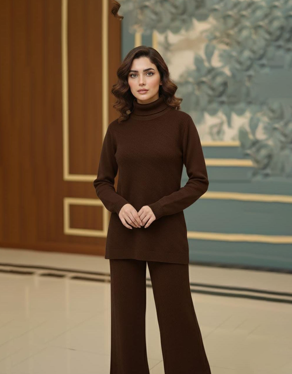 2 piece Woolen Coord set