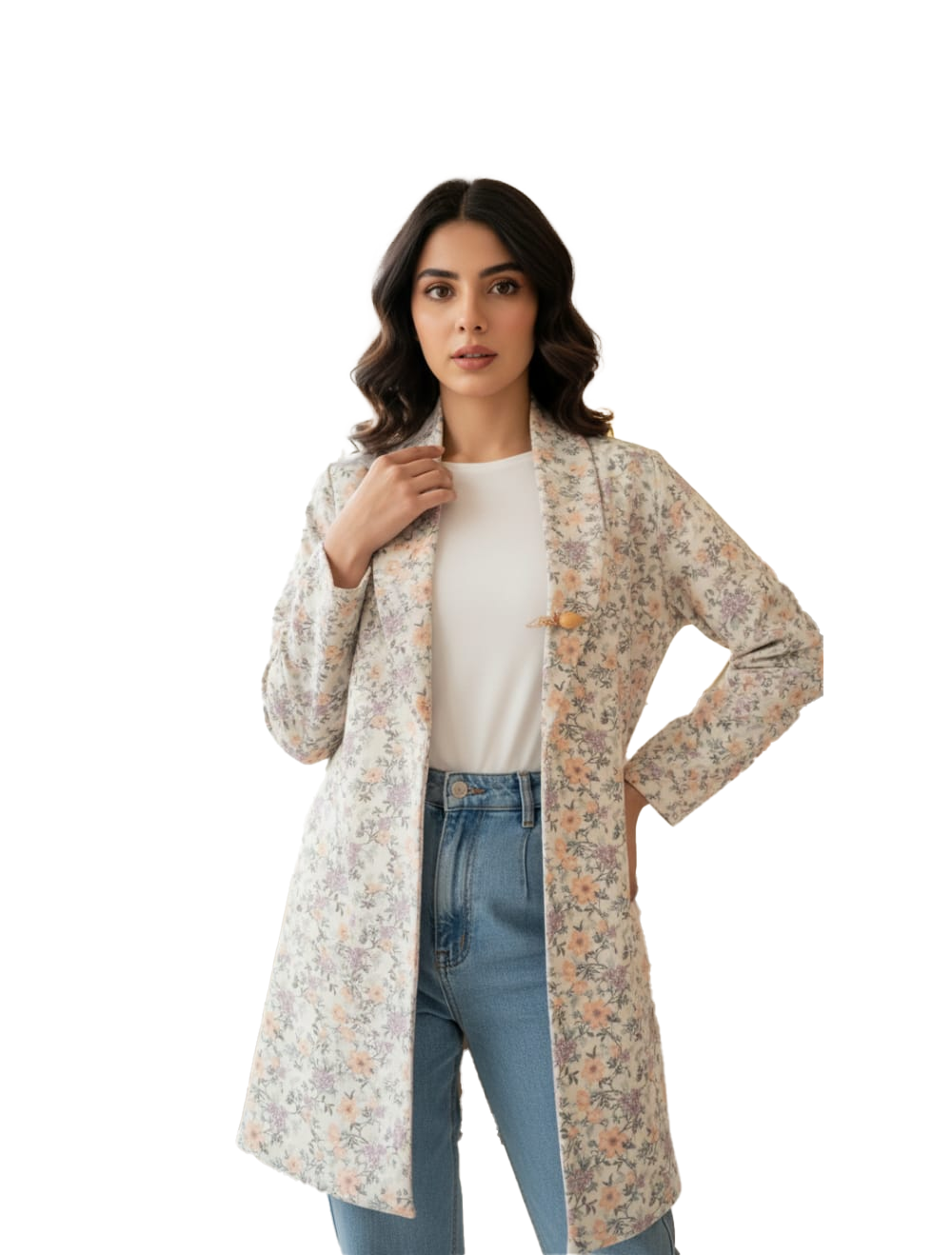 Floral Luxe Coat