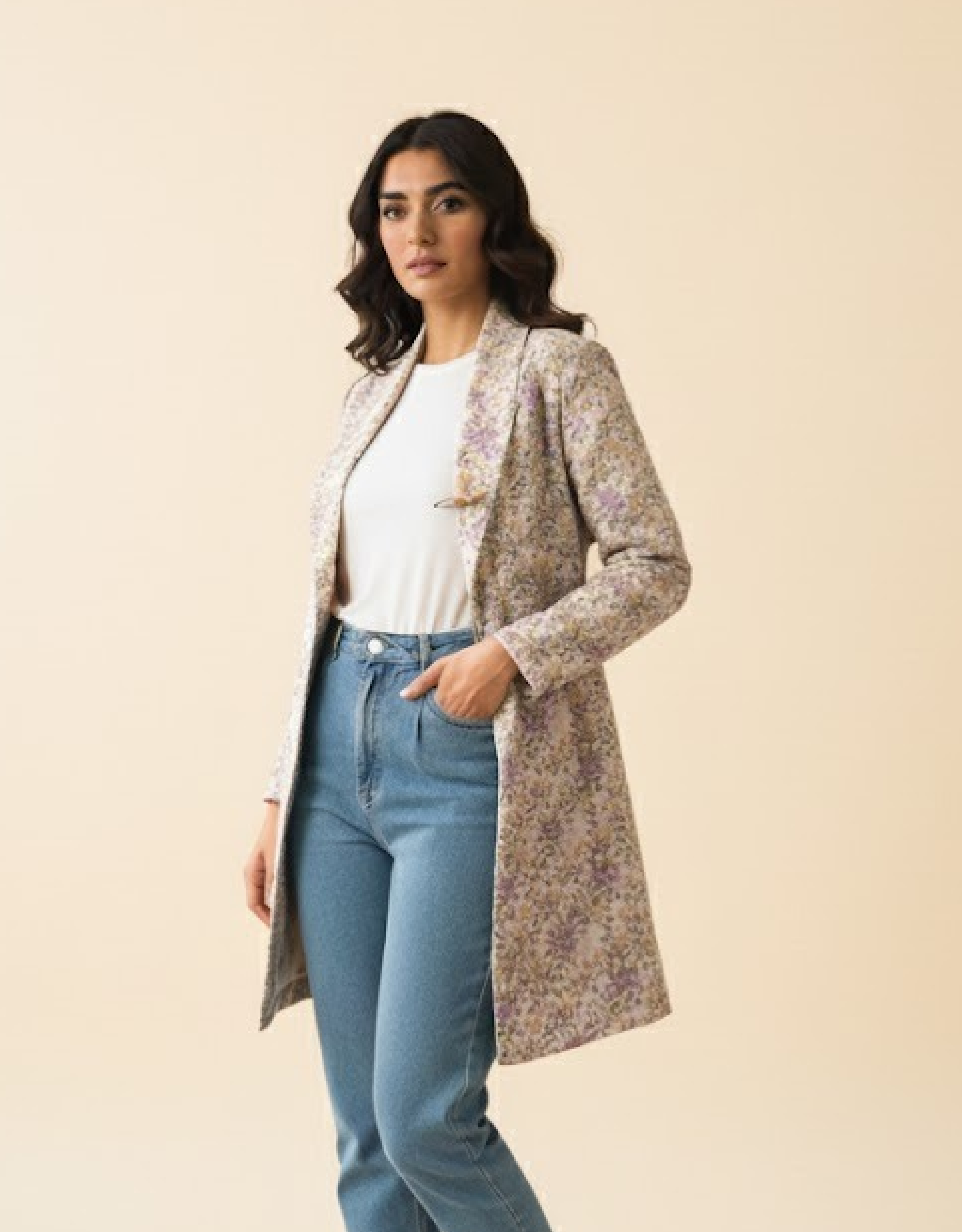 Floral Luxe Coat