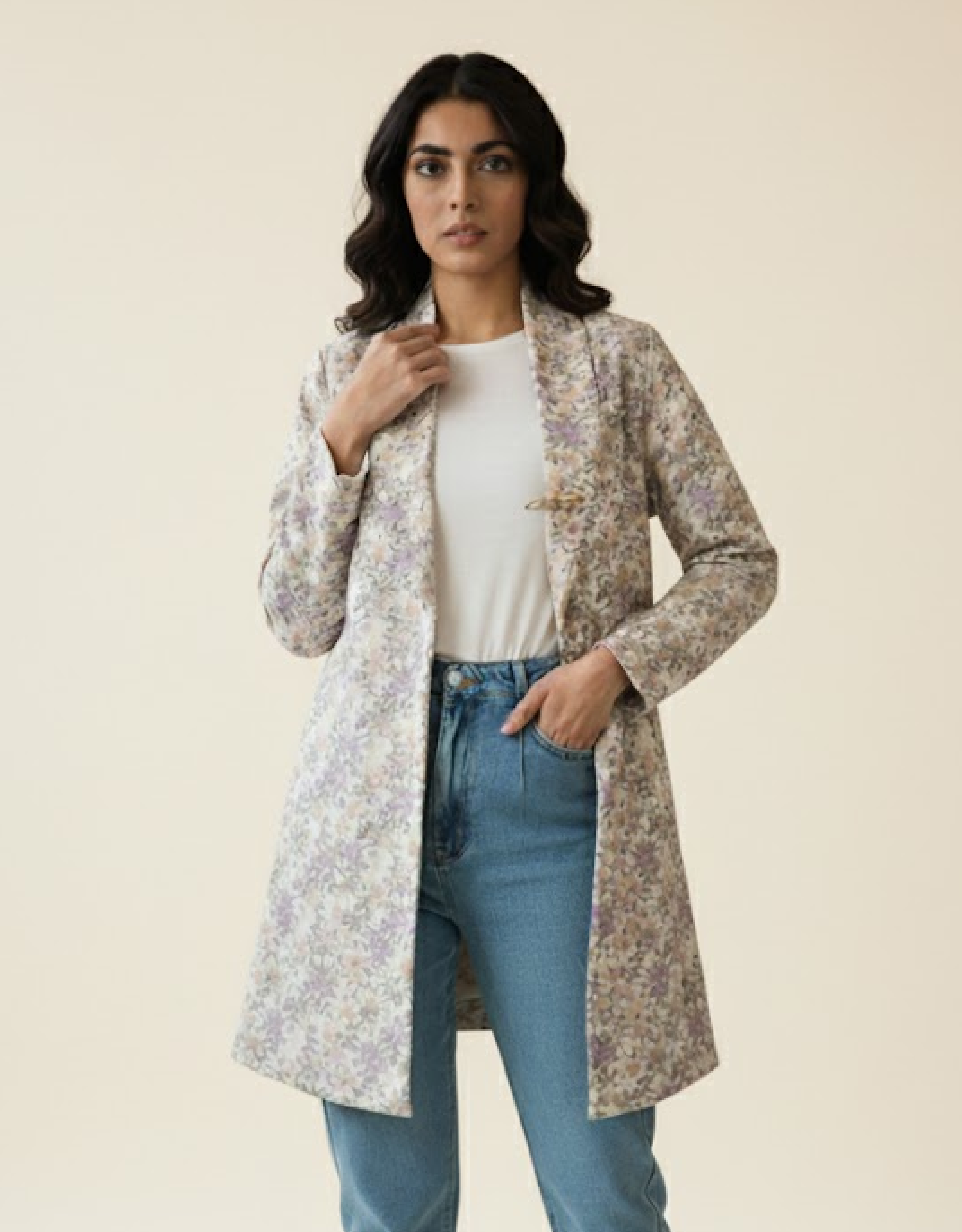 Floral Luxe Coat