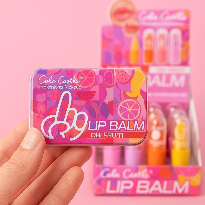 Mini Fruity Lip Balm – Moisturizing & Nourishing Lip Care  ( Pack of 5 )