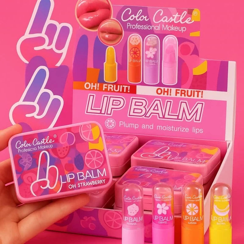 Mini Fruity Lip Balm – Moisturizing & Nourishing Lip Care  ( Pack of 5 )