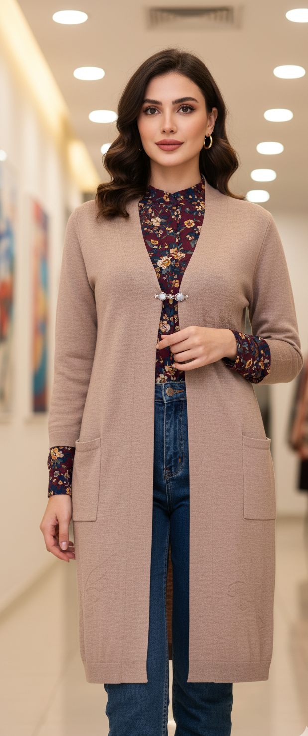 Modest Sleeveless Shrug