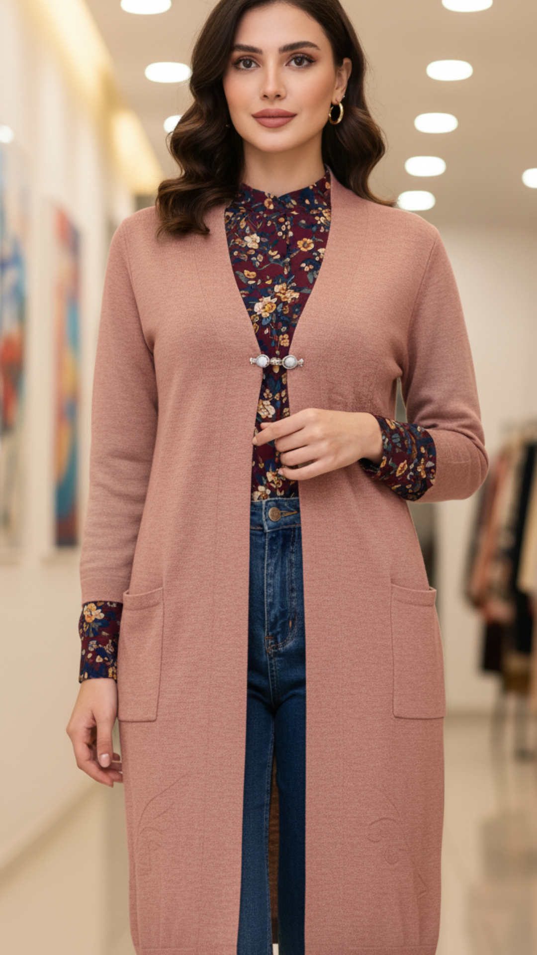 Modest Sleeveless Shrug