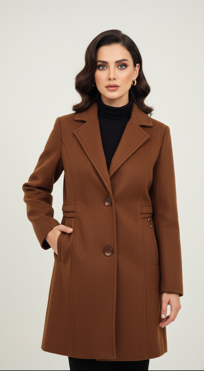 Elegant Mid-Length Coat