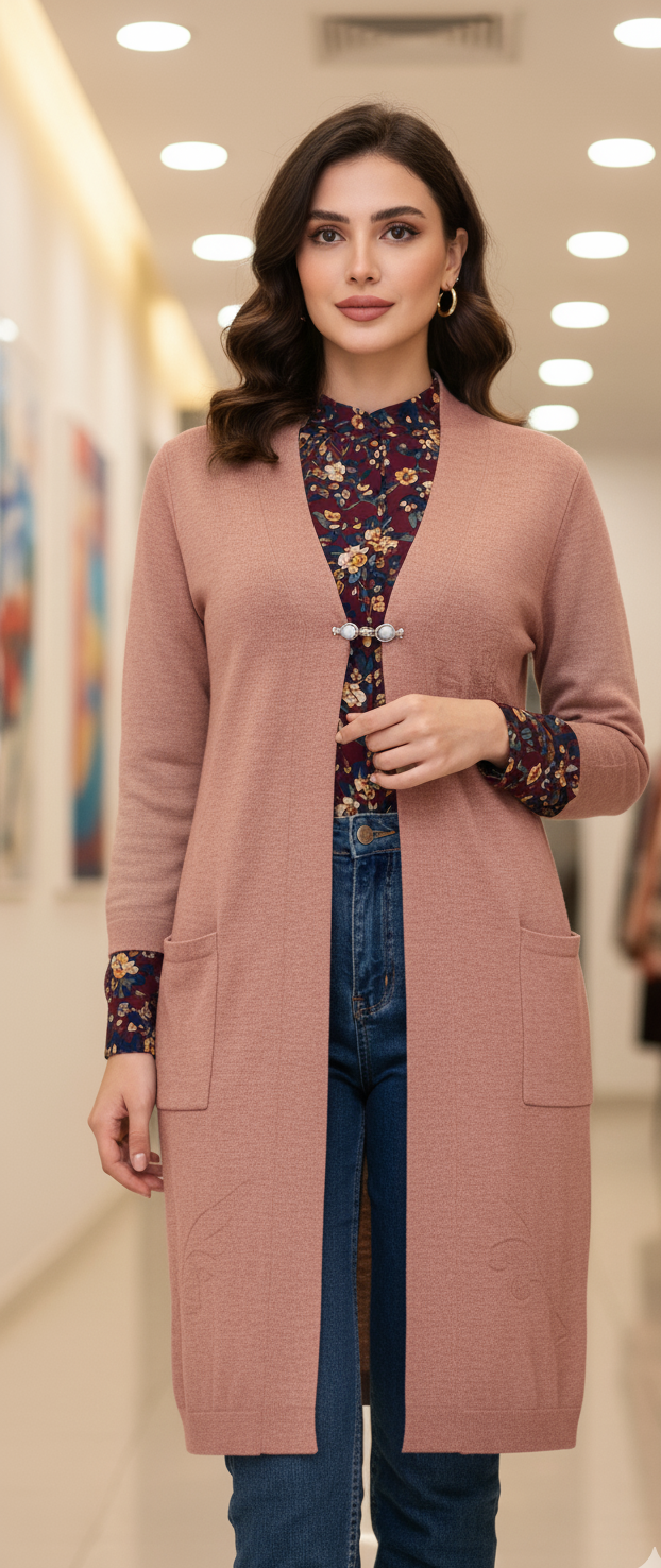 Modest Sleeveless Shrug